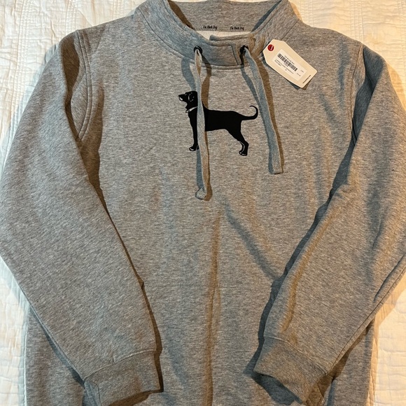 New with tags black dog pull over - Picture 2 of 3